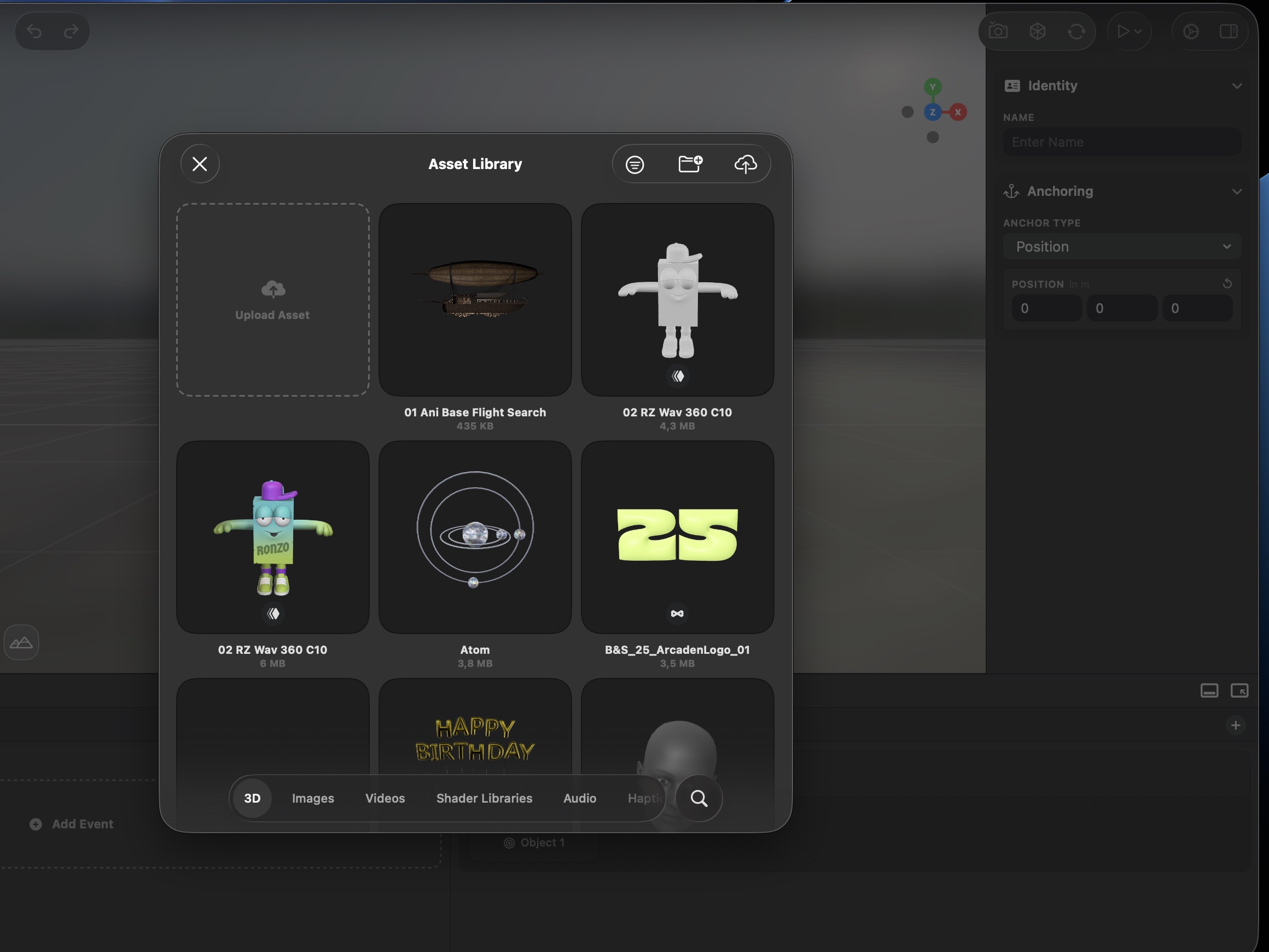 The Asset Library