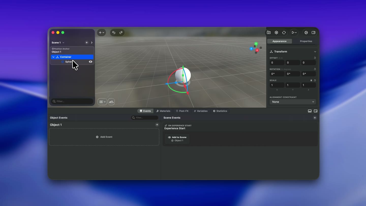 Switch the Pivot Adjustment between Bottom, Center, and Top to move where the object's origin sits.